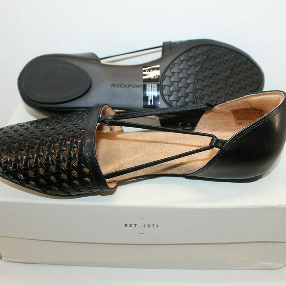 Rockport Women's Reagan Perforated Flats SIZE 8 - Picture 7 of 11